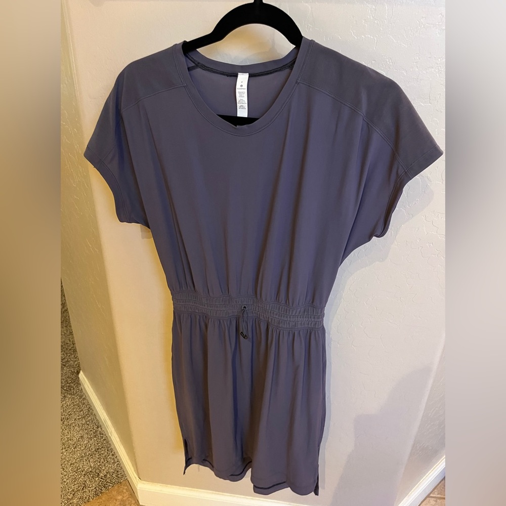Lululemon throw it on dress